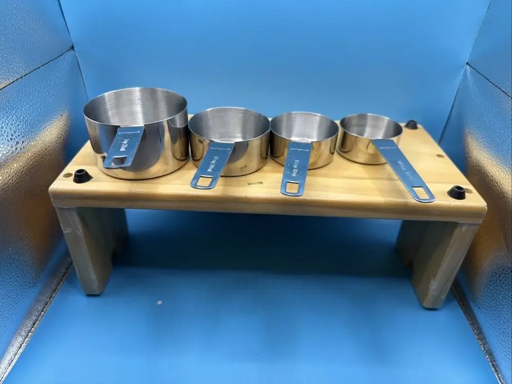 Good Cook Measuring cup set 4 Piece Set Good Cook Stainless Steel